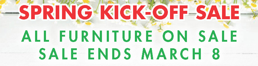 Coastal Casual's Spring Kick-Off Sale!  Outdoor Furniture, Indoor Furniture and more in St. Augustine Florida